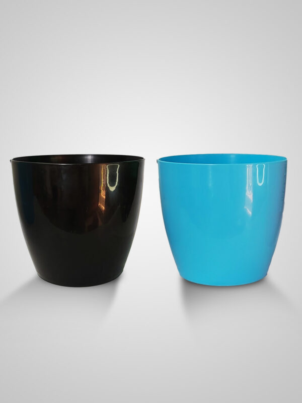 HRPL – 6 Inch Ceramic finish Decorative Round Pots (Pack of 10) DECORATIVE POTS DECORATIVE POTS