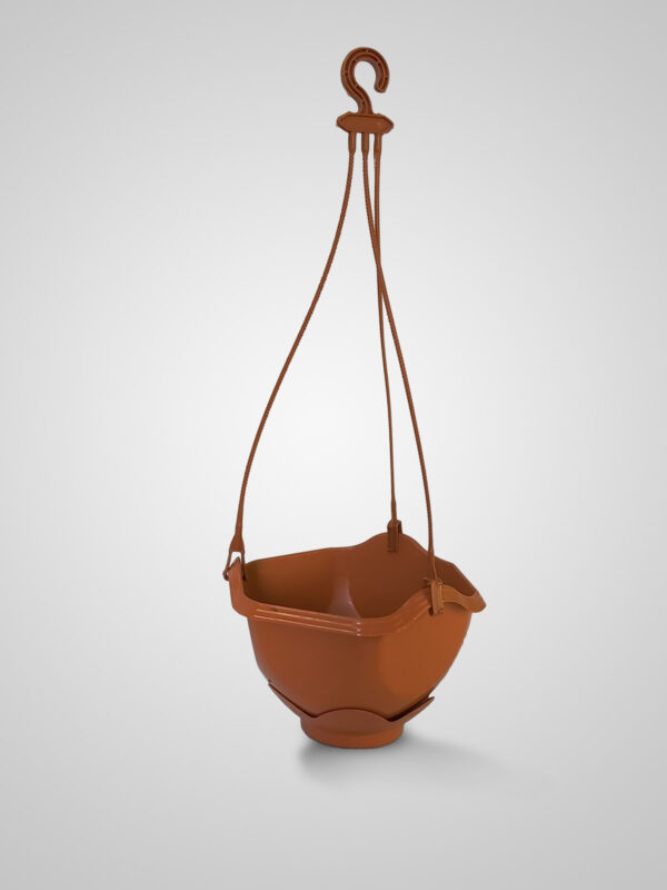 HRPL – Hexagonal Shaped Brown Colour
Hanging Pots With Stick (Pack of 3) DECORATIVE POTS DECORATIVE POTS